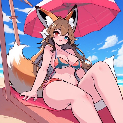 Thick, chubby thighs, swimsuit, feminine human