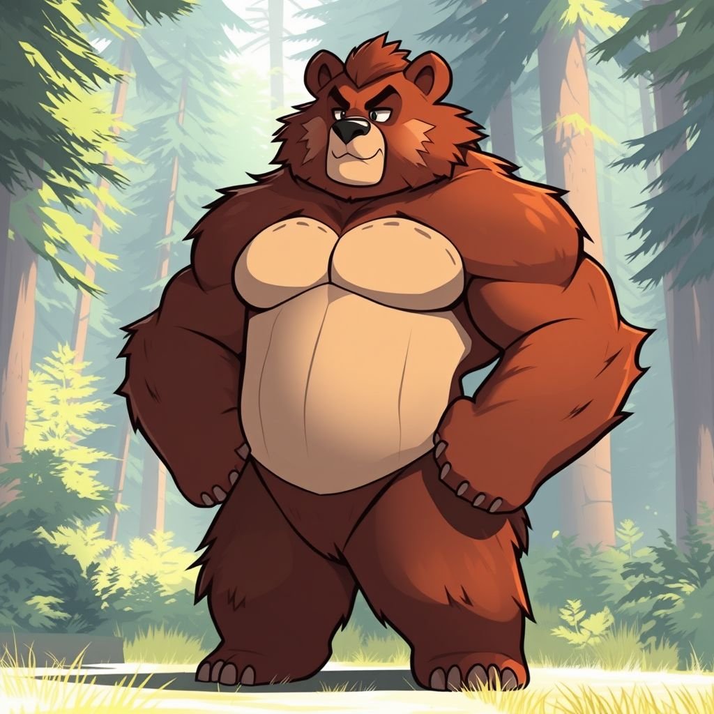 Bear musclegut