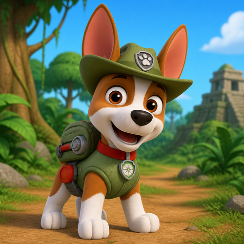Tracker from Paw Patrol 