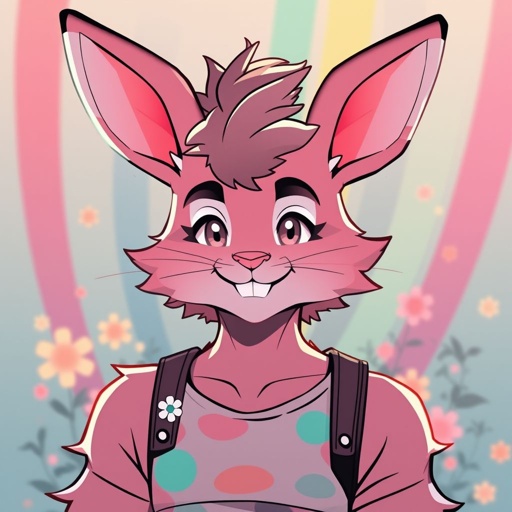 Bunny,fursona,cute,gay,male,pink fur