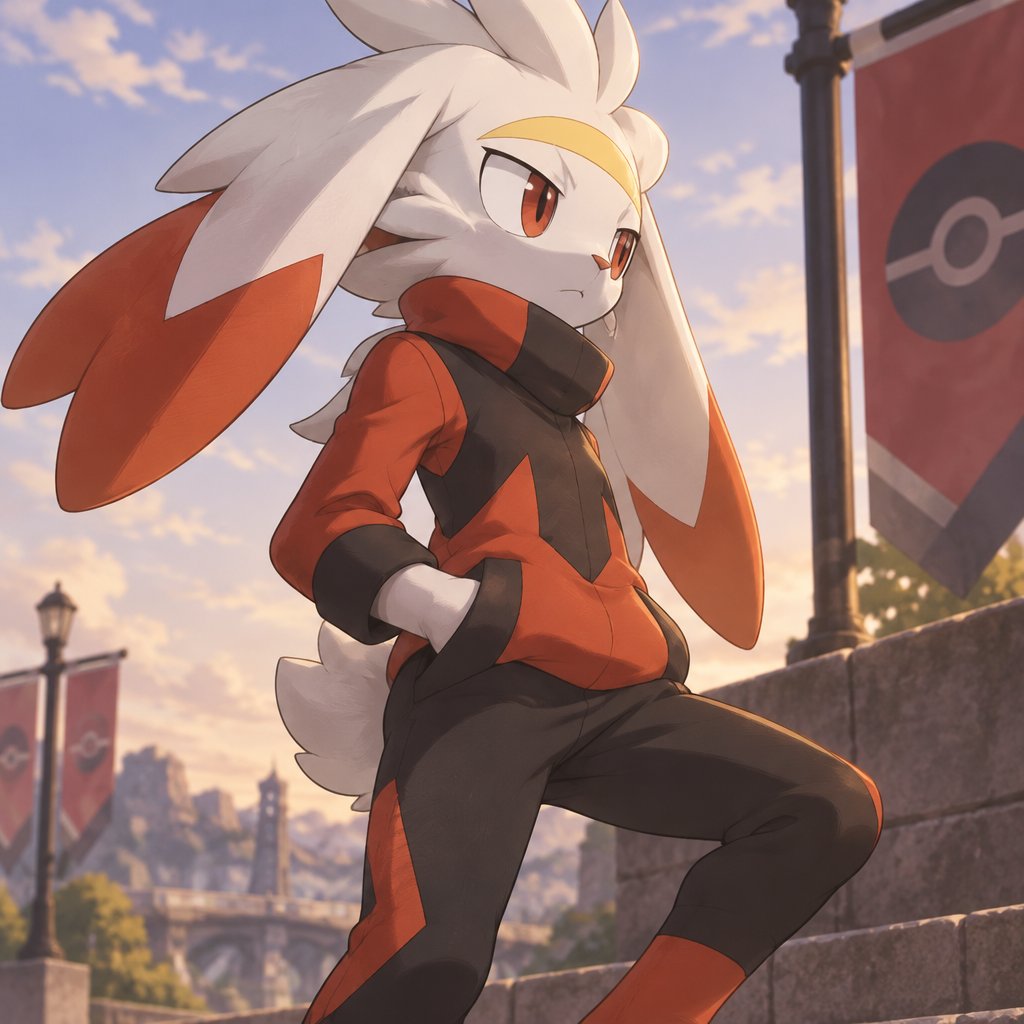 Raboot from Pokemon