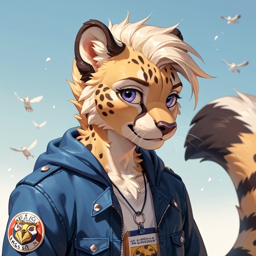 Cheetah skunk