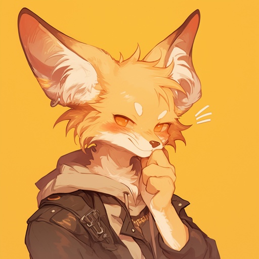 Fennec Fox furry art --niji 6