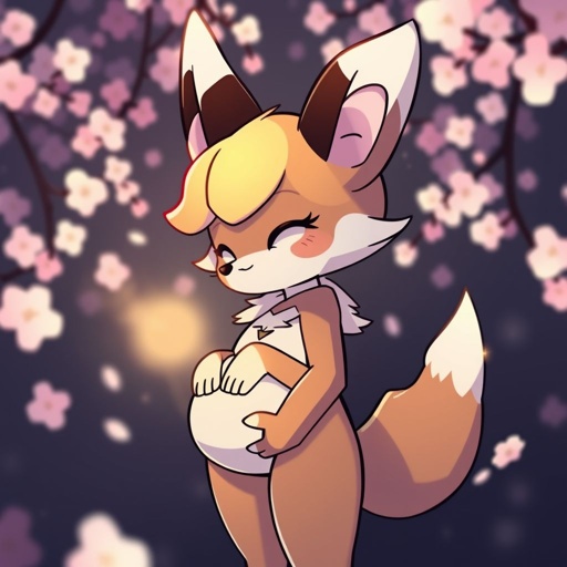 Hyper macro pregnant renamon.