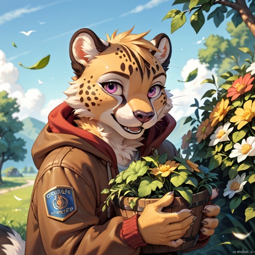 Cheetah skunk