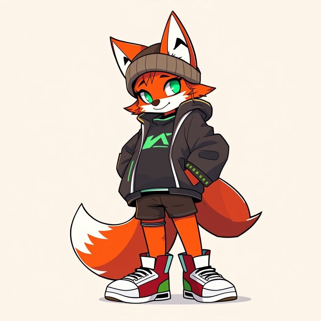 Thicc red furry