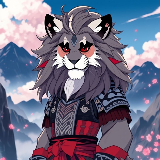 Japanese lion