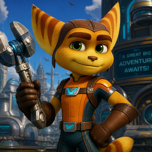 Ratchet from the Ratchet and Clank game 
