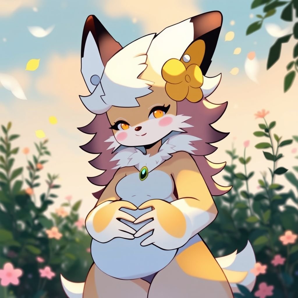 Hyper massively pregnant renamon.