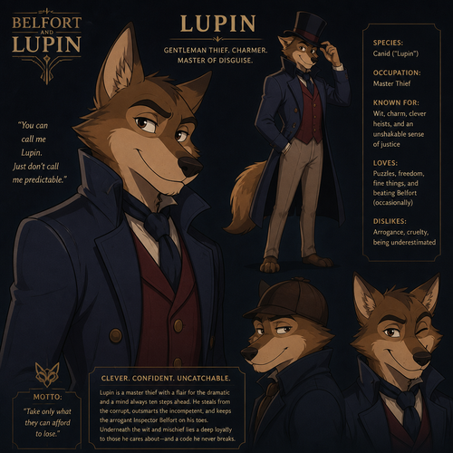 Lupin from “Belfort and Lupin” 