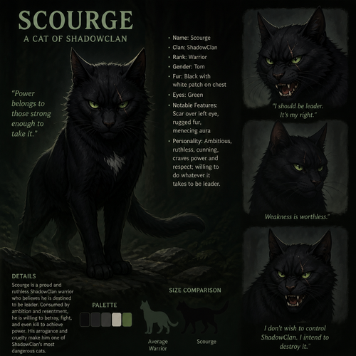Scourge from Warrior Cats