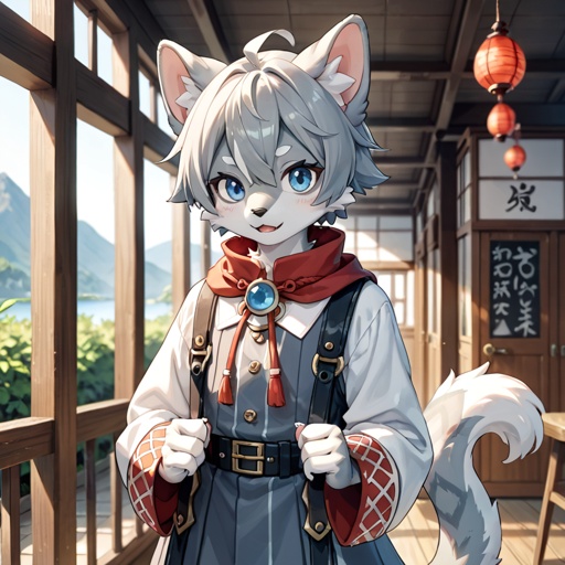 
参考知识
个性指令
深度思考
27/5000

Furry pattern, with a gray main body and wind element attributes in blue and green