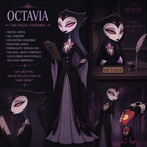 Octavia from Hellava Boss