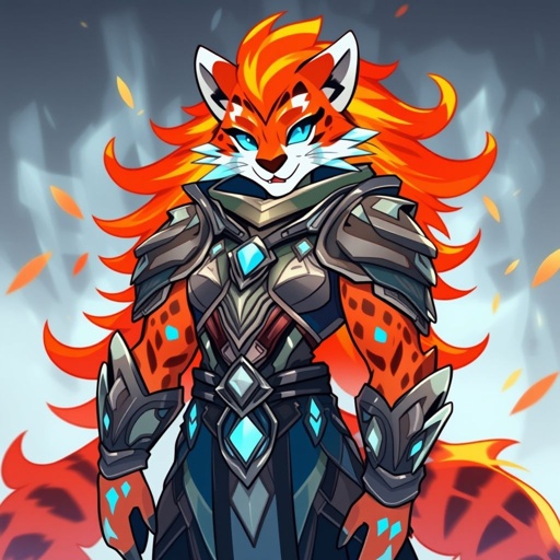 Fire and ice soldier cheetah 