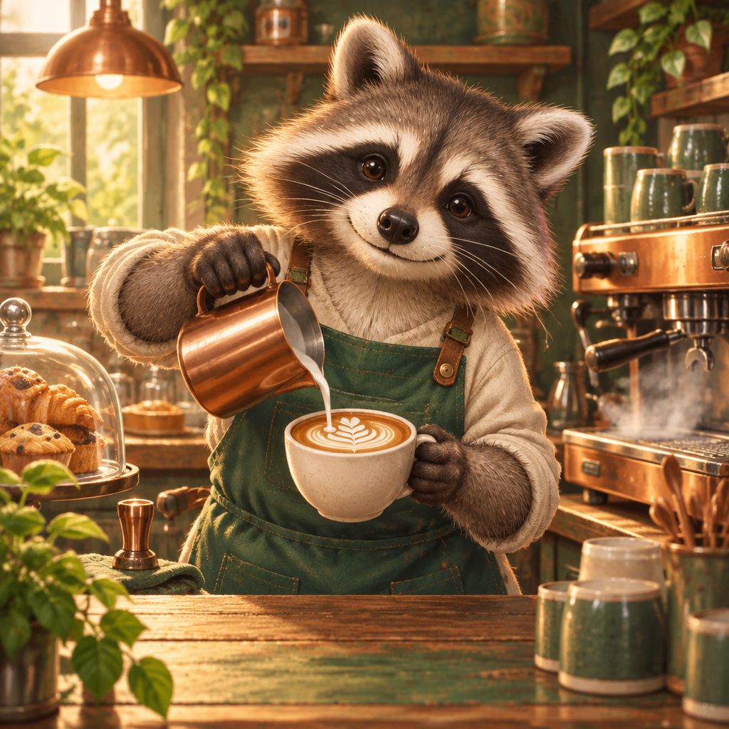 Pip, Your Cafe Coworker