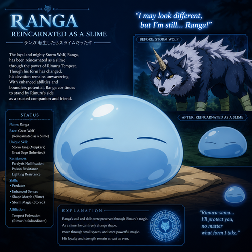 ranga reincarnated as a slime
