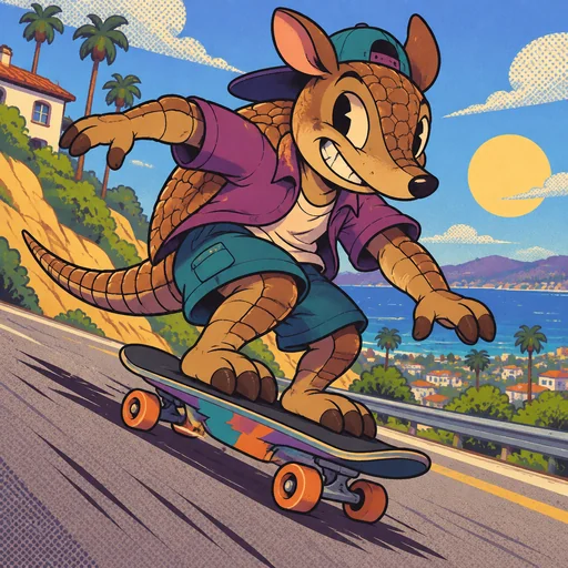 Retro Cartoon furry art example